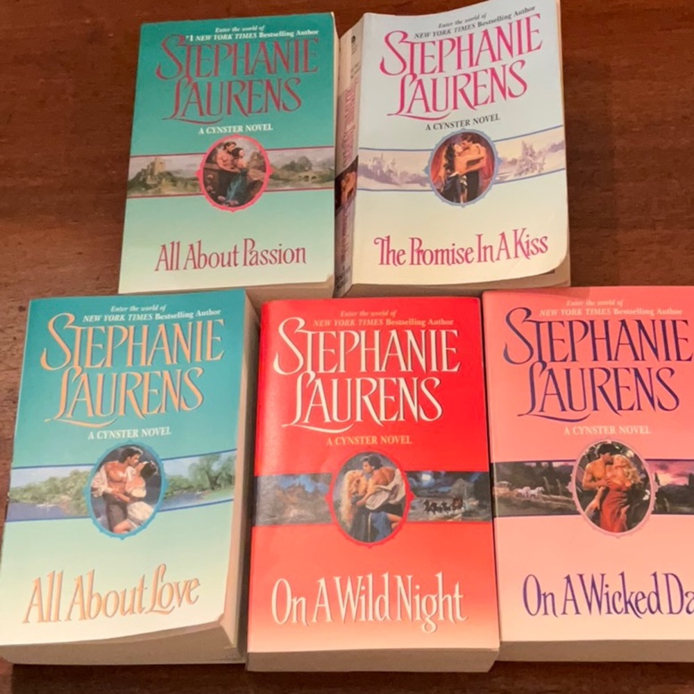 Historical romance by Stephanie Laurens Book Set